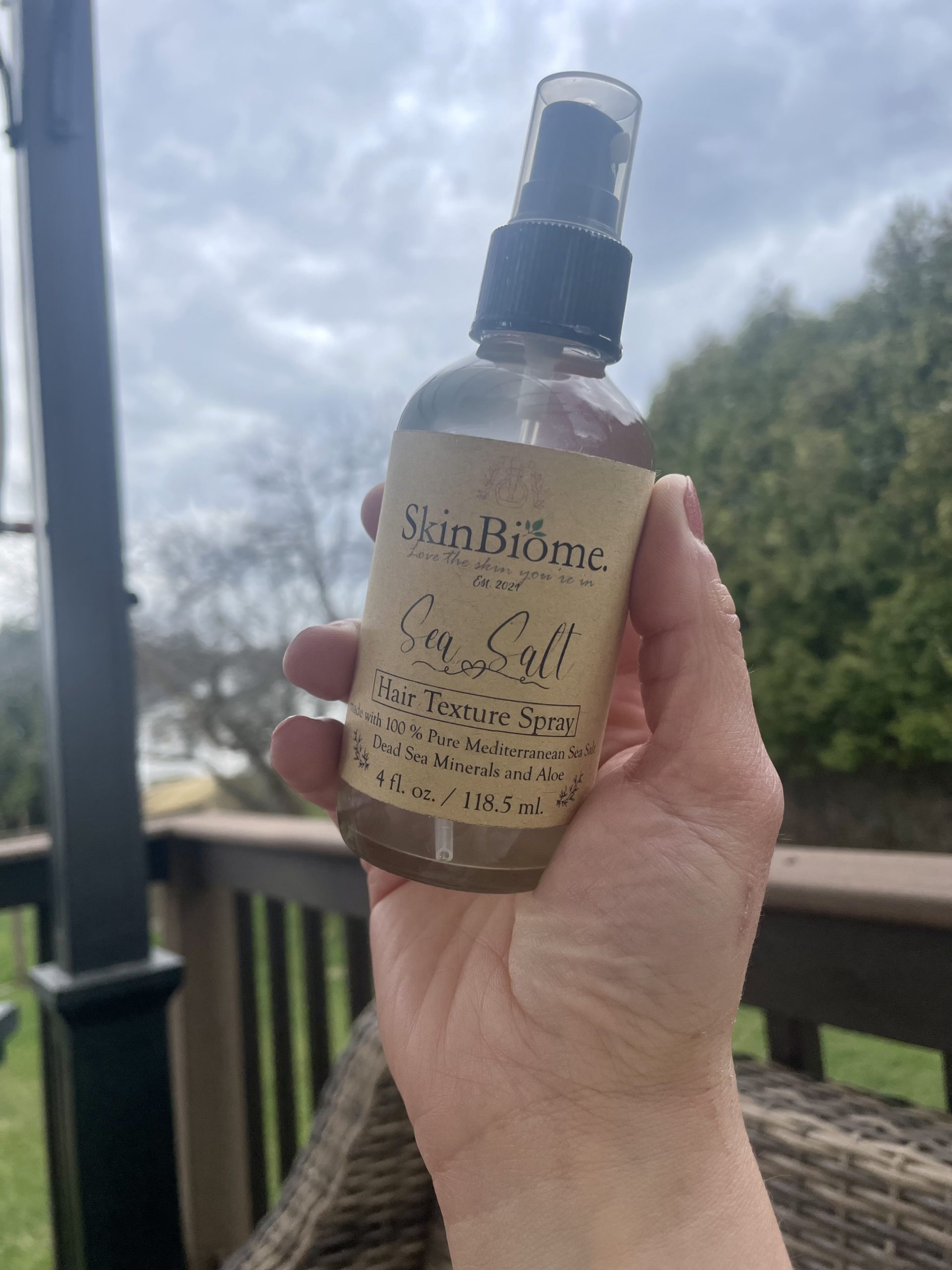 Sea Salt Hair Texture Spray - SkinBiome.